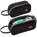 TEBNGIHNM Big Capacity Pencil Case Large Pencil Pouch Pencil Bag Simple Stationery Bag School Colleg