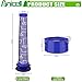 Anicell V8 Filter Replacement Compatible with Dyson V7 V8 Animal V8 Absolute V8 Motorhead Origin SV10 V7 Animal V7 Cordless Stick Vacuum, 2 HEPA Post Filters+2 Pre Filters, Part 965661-01 & 967478-01