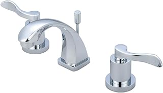 Kingston Brass KS4941DFL NuWave Widespread Bathroom Faucet, Polished Chrome