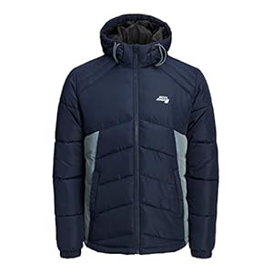 JACK & JONES Jcoblock Puffer heren Gewatteerde jas