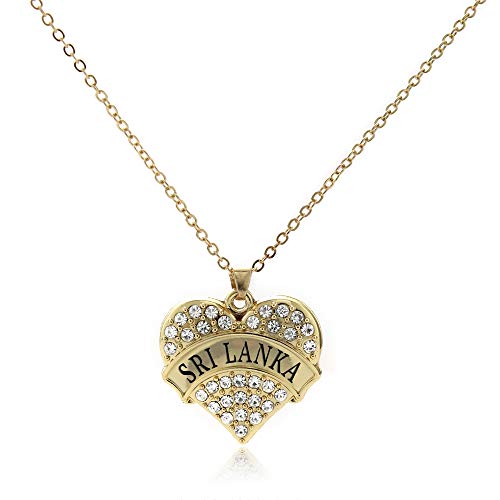 Inspired Silver Sri Lanka Gold Necklace