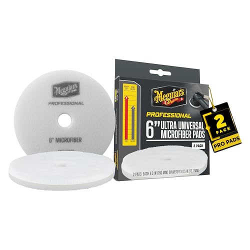 Meguiar's 6 Microfiber Pads 2-Pack