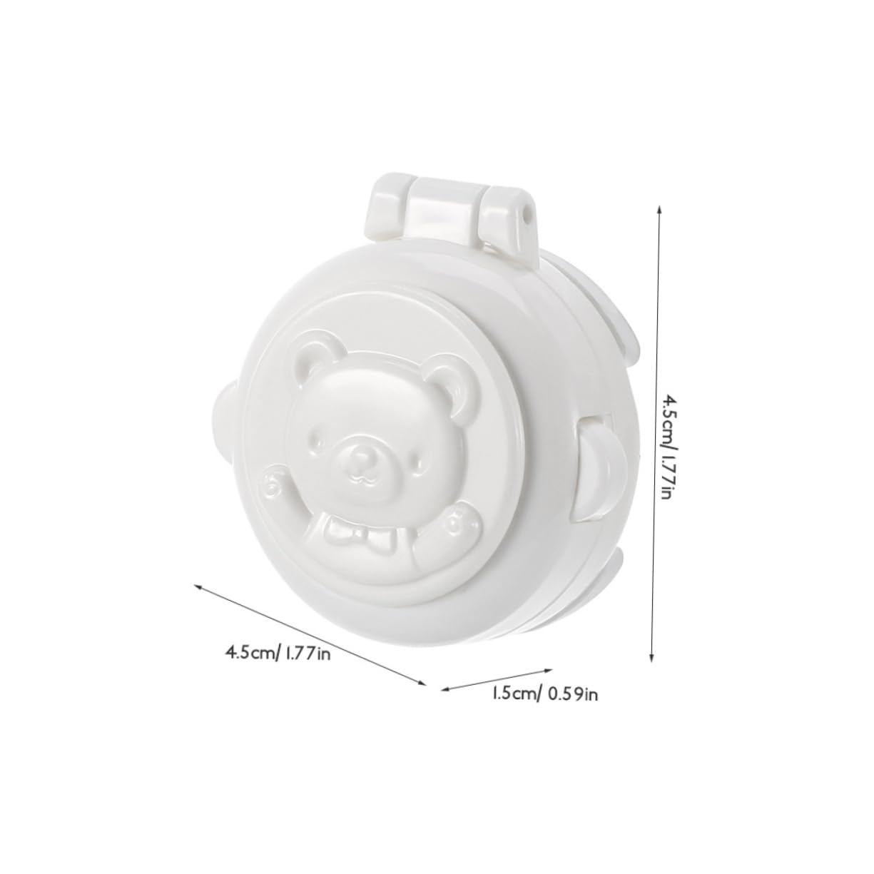 ERINGOGO 6pcs Gas Stove Knob Covers Child Safety Stove Guard Easy Operation One-Key Start Lock