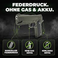 Fritz-Cell Airsoft Pistole Federdruck Softair <0,5 Joule + 500 BBS (FC25G) – Ansicht 4