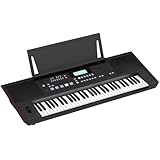 Con il suo design elegante, suoni professionali e altoparlante integrato, potente tastiera per l'intrattenimento con suoni professionali, funzioni di accompagnamento automatico, altoparlanti stereo full-range e molto altro.