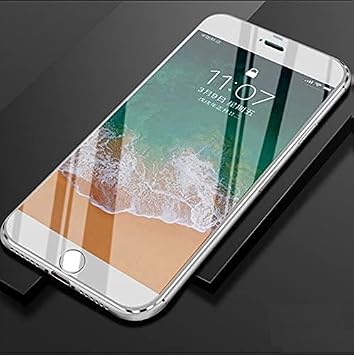 screen Protector Compatible with URUCHI iPhone 7 White and iPhone 8 White (4.7''), HD Full Coverage Screen Cover Window Film