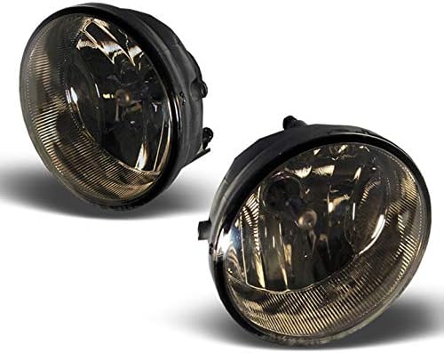 Front Bumper Driving Fog Lights Lamps Chrome Compatible with 2005-2011 Toyota Tacoma / 2004-2006 Solara
