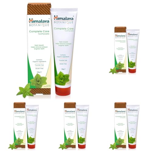 Himalaya Botanique Simply Peppermint Toothpaste - 150g (Paquete de 5)