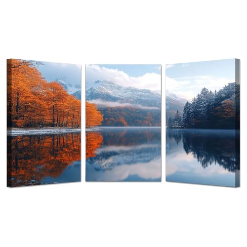 Arbre du brouillard tableau moderne pour reveiller un mur blanc