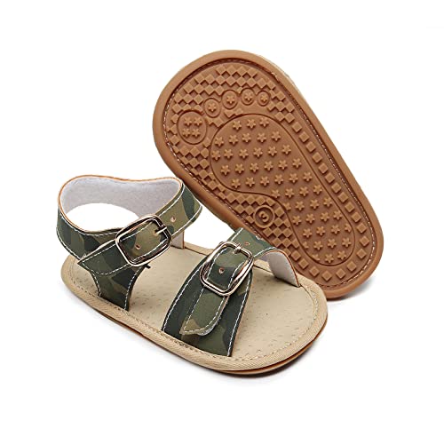 Infant Boys Girls Open Toe Shoes First Walkers Shoes Summer Toddler Flat Sandals Shoes Size 5 Big Kid2