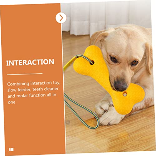 Jouet à mâcher pour chien os résistant et accessoire interactif pour chiot