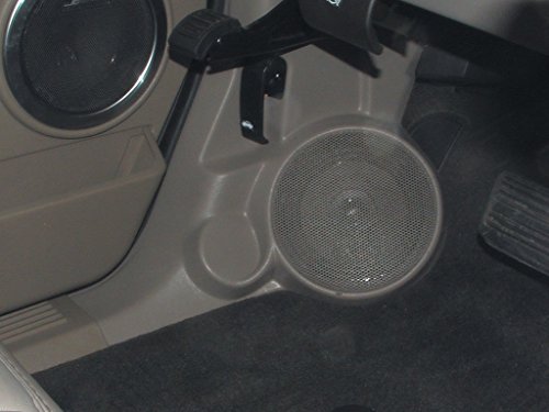 Q Logic Q Forms 6.5 Inch Component Speaker Mount Kick Panel Enclosures Compatible with Hummer H2 H2 SUT