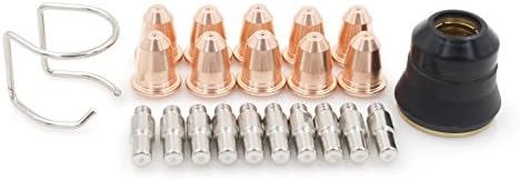S45 S25 Plasma cutting torch consumables fits trafimet PD0116 PR0110 PKG 22pcs