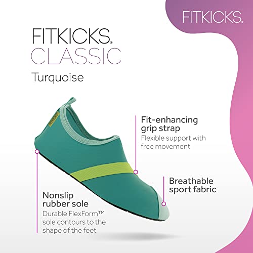 Image of FITKICKS Original Women's Foldable Active Lifestyle Minimalist Footwear Barefoot Yoga Sporty Water Shoes