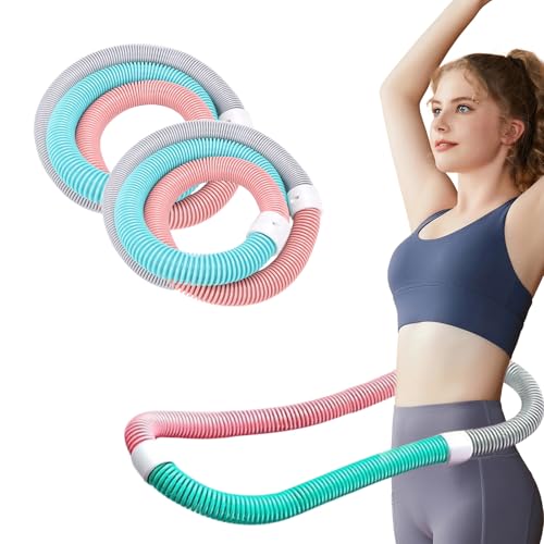Cerceau lesté Soft Spring Fitness 3,3 lb pliable lot de 2