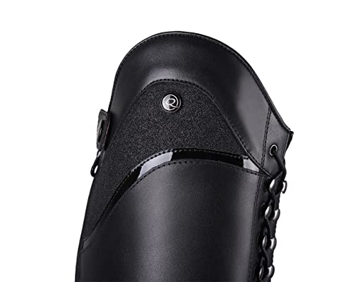 Bottes de cavalier larges Hailey 39 pour mollets forts en noir - 5
