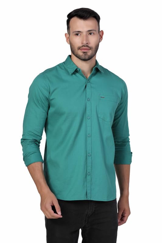 D... finish Men's Pure Cotton Plain Casual Shirt | Shirt for Men-picture-17