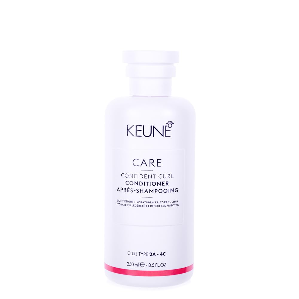 Keune Care Line Confident Curl Conditioner 250ml, White, Médio