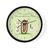 Cafepress ladybug 10 wall clock for livingroom kitchen or office  urban country home decor