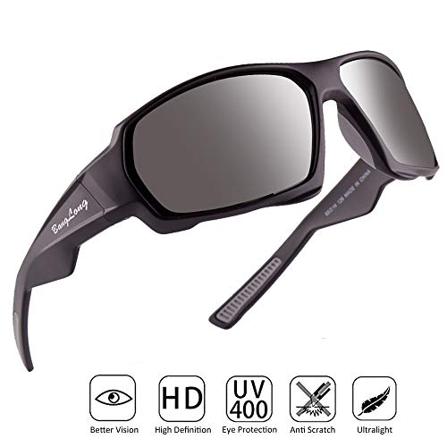 BangLong Polarized Sports Sunglasses, Sunglasses for Men Women Driving Sun Glasses Running Cycling