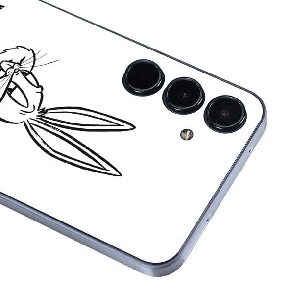 Skinit Decal Phone Skin Compatible with Galaxy A36 5G - Officially Licensed Looney Tunes Bugs Bunny Whats Up Doc Design