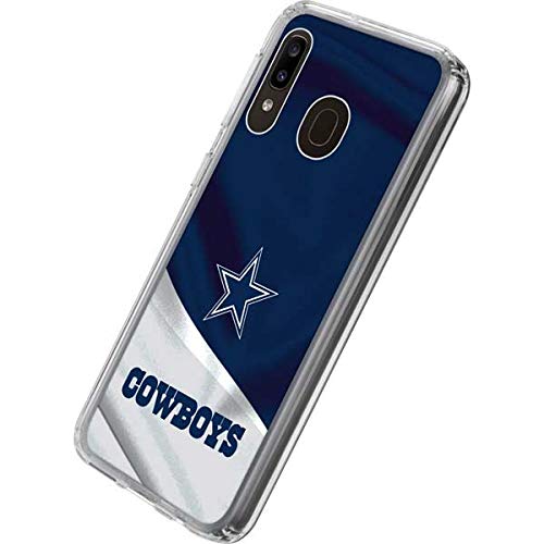 Skinit Clear Phone Case Compatible with Galaxy A20 - Officially Licensed NFL Dallas Cowboys Design
