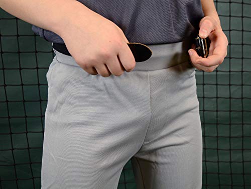 Sports Unlimited Youth Baseball Pants - Fake Fly W/Belt Loops White #TOP5