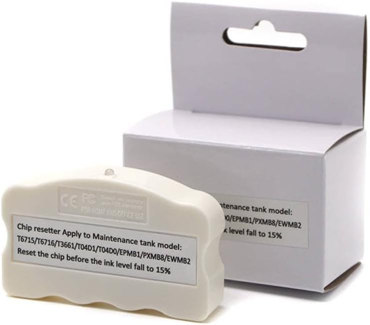 Maintenance Tank Chip Resetter Compatible with ET-7700 ET-7750 L7188 L7180 L7160 Printers