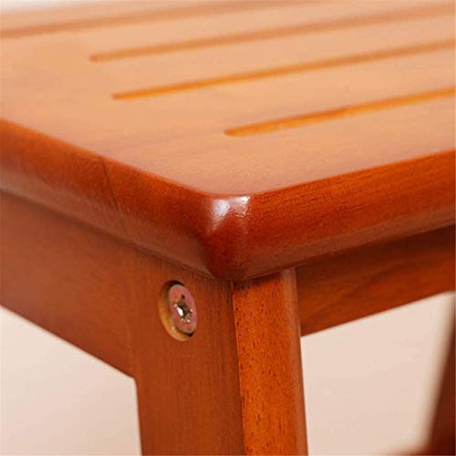 Escalones de madera plegables y taburete escalonado para cocina y hogar 5