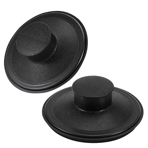 2 Pcs Sink Stopper Replacement for InSinkErator STP-PL Kitchen Sink Drain Plug - Garbage Disposal Stopper Compatible with Standard 3-1/2 Drains from Kohler Waste King Whirlpool and More