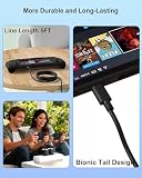Zasilacz 60W Switch 2, Ładowarka USB-C Kompatybilny z kontrolerem Nintendo/Steam Deck/OLED/Lite/Pro, obsługuje tryb TV 4K, do tabletów, laptopów, telefonów komórkowych i innych, szybkie