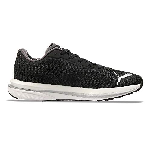 PUMA Puma Women's VELOCITY NITRO WNS Running Shoe, Black Silver, 4 UK