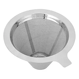 Coffee Filter Cup, Coffee Filtering Tool, Drip Paperless Stainless Steel for Coffee Lover Use Coffee Shop Home Drip Coffee Making