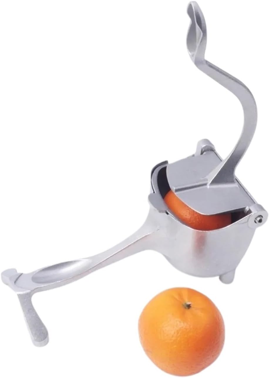 Manual Juicer Hand Press Light Grey Juicer Easy To Clean Hand Pressure Manual Aluminum Alloy Juice Squeezer Kitchen Tools