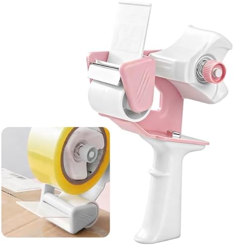 Lightweight Office Packing Tape Dispenser Gun, Fits Up to 2" Width, Pink image 5