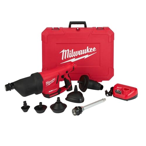 Milwaukee 2572A-21 M12 AIRSNAKE Drain Cleaning Air Gun Kit