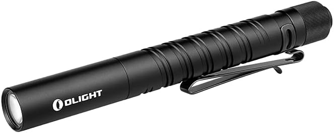 OLIGHTI3T Plus Slim Torch 250 lumens EDC LED Flashlight with 70 Meters Throw Tail Switch for Camping, Outdoor, and Emergency (Black)