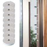 Auratrove Lot de 4 ou 8 bandes d'étanchéité en feutre EVA pour porte et fenêtre, isolation...