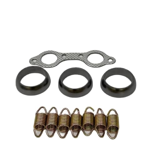 Kit joint torique et ressort de collecteur échappement moto PL-11 contre le bruit moteur