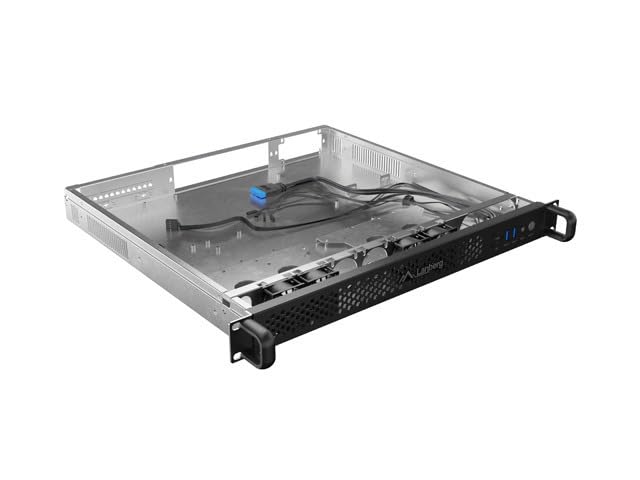 LANBERG Chasis de Servidor de 19" ATX 420/10