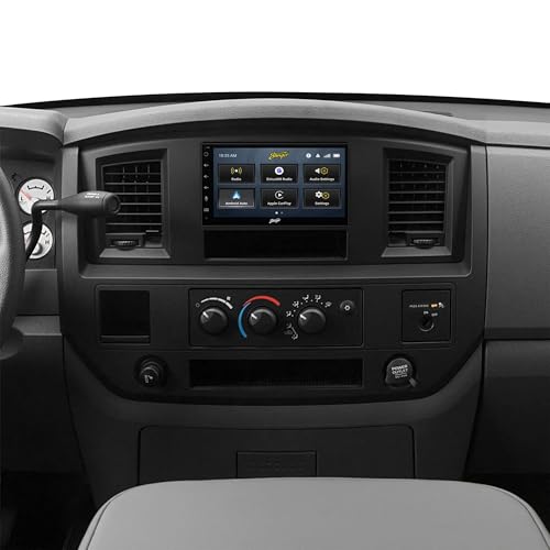 Radio para Dodge RAM 6.8” Pantalla táctil HD doble DIN miniatura 1