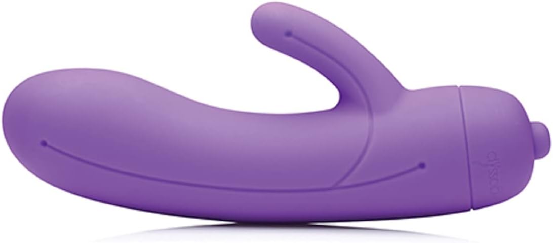Gossip Lil Smoothie 7X Rechargeable Mini Silicone Rabbit G Spot Vibe | Adult Sex Toys with 7 Vibration Modes for Women | Seamless & Rechargeable Waterproof Silicone Massager & Stimulator | Violet