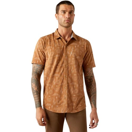 ARIAT Men's Retro Button Down Shirt