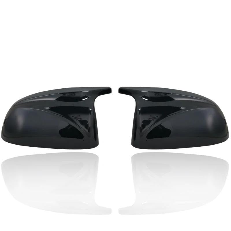 Cache rétroviseur BMW X3 X4 X5 X6 X7 noir brillant coque de rechange clipsable pour rétroviseurs