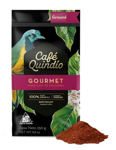 Cafe Quindio 100% Colombian Excelso Ground Arabica Coffee