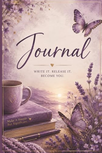 Journal: A Beautiful Lined Notebook for Thoughts, Reflection & Growth