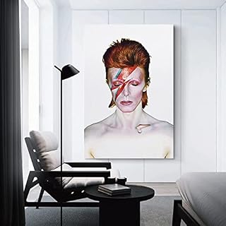 Shenywell Affiches et Impressions David Bowie Aladdin Sane Cover 1973 Vintage Home Chambre Salon Décoration 40x50cm sans Cadre - Les Beatles, Paul McCartney, John Lennon, RIngo Starr, George Harrison Shenywell Affiches et Impressions David Bowie Aladdin Sane Cover 1973 Vintage Home Chambre Salon Décoration 40x50cm sans Cadre – Image 2