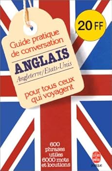 Paperback Guide pratique de conversation pour tous ceux qui voyagent : Anglais/américain [French] Book