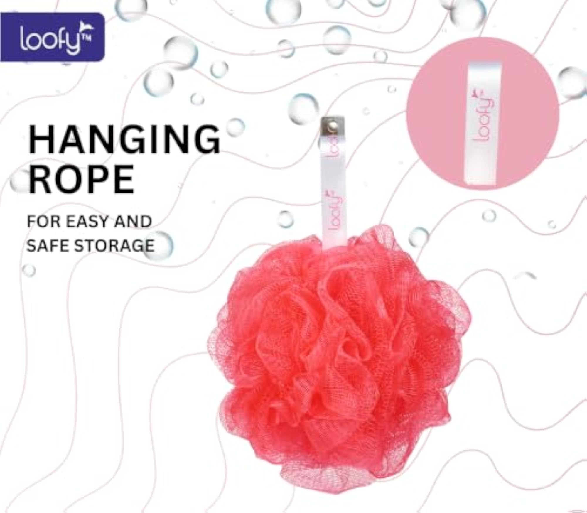 Large Bath Loofah Sponge Scrubber Exfoliator