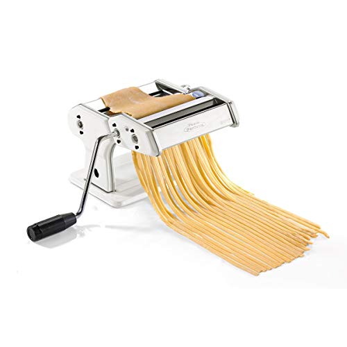 Gefu Pastamaschine Pasta Perfetta weiß Nudelmaschine mit Standardvorsatz